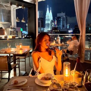 Birthday dinner on the rooftop at Cielo KL